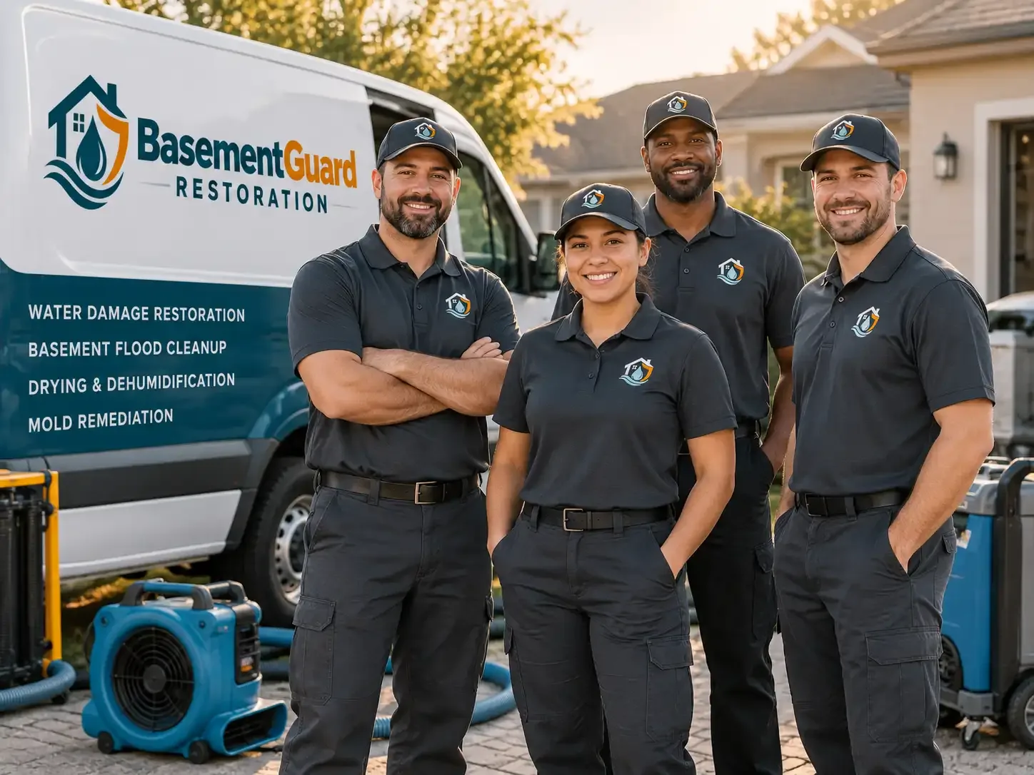 Basement Water Damage Restoration company in Rescue, CA